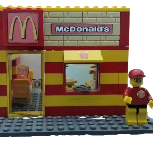 Lego MOC City Building Toys McDonald's Restaurant Full interior very detail