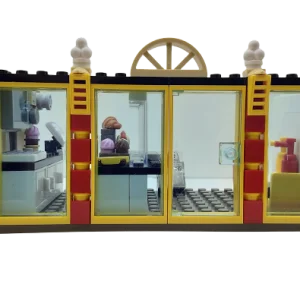 Lego MOC City Building Toys Bricks Restaurant Full interior very detail